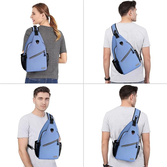MOSISO Sling Backpack, Multipurpose Crossbody Shoulder Bag Travel Hiking Daypack