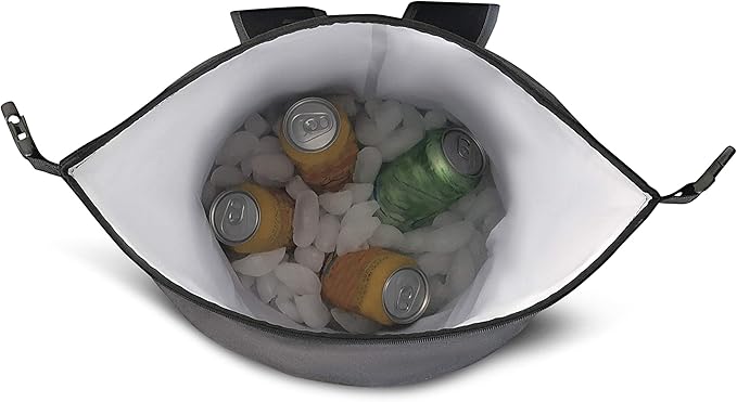 FE Active Waterproof 35L Insulated Cooler Backpack with Dry Ice Storage - Versatile for Camping, Beach & Fishing - Designed in California, USA - Back Pack Cooler - Waterproof Fishing Backpack