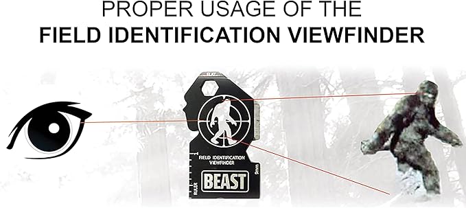 BEAST & BRUTE Combo Pack - Multi-Tool & Bottle Opener, Bigfoot gift for fans of Sasquatch, Yeti, Camping, Hiking - With Screwdriver, Wrench, Carabiner, Box Opener, 1/4" Drive