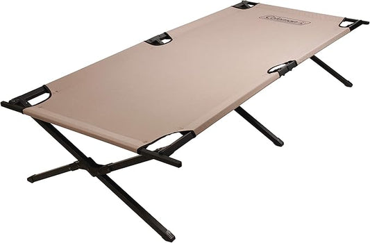 Coleman Trailhead II Folding Cot, Camping Bed with Easy Setup & Takedown, Supports Adults up to 6ft 2in or 300lbs