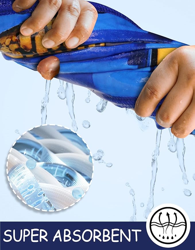 Microfiber Beach Towel – Excavator Quick Dry Lightweight Sand Free Oversized Towel Accessories Travel Must Have Swim Pool Yoga Camping Gear Summer Cruise Ship Essentials Cloud Compact Gift 63" 32"
