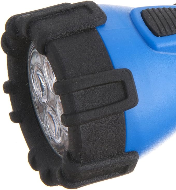 Dorcy 150 Lumen Floating Water Resistant LED Flashlight with Carabineer Clip Bundle - Blue (41-2514) and Neon Green (41-2513)
