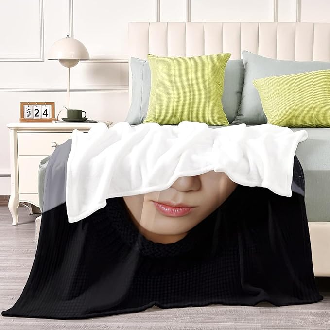 Blanket 50"X60" Soft and Comfortable Warm Fleece Throw Full Picture of Idol Group Blankets Yoga Blankets Beach Blanket Picnic Blankets for Dorm Room Decor Sofa Bed Camping Travel All Season