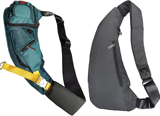 Nylon Sling Chest Bag Daypack Bicycle Travel Gym Backpack