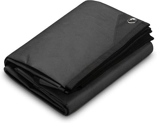 Arcturus XL Survival Tarp - Insulated Reflective Thermal Camping Tarp - 8.5' x 12' (Black)