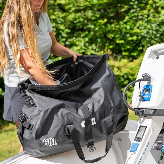 Gill Voyager 60 Litre Duffel Bag - Waterproof & Puncture Resistant for Water Sport, Gym, Beach, Boating, Travel, Camping