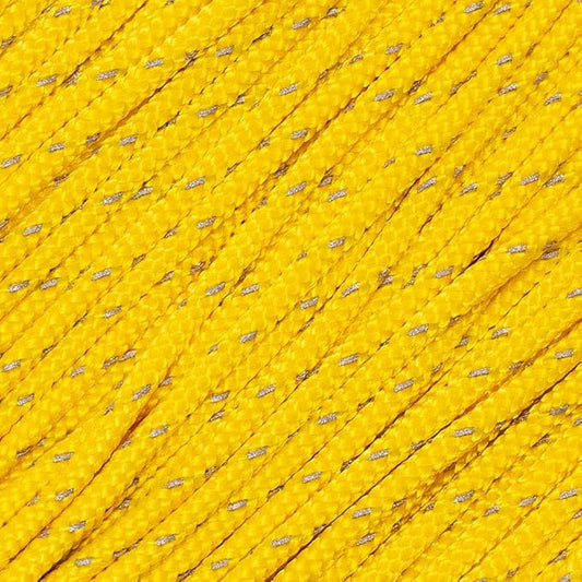 West Coast Paracord – 95 Tensile Strength - 1 Strand Reflective Paracord (10 Feet, Yellow)