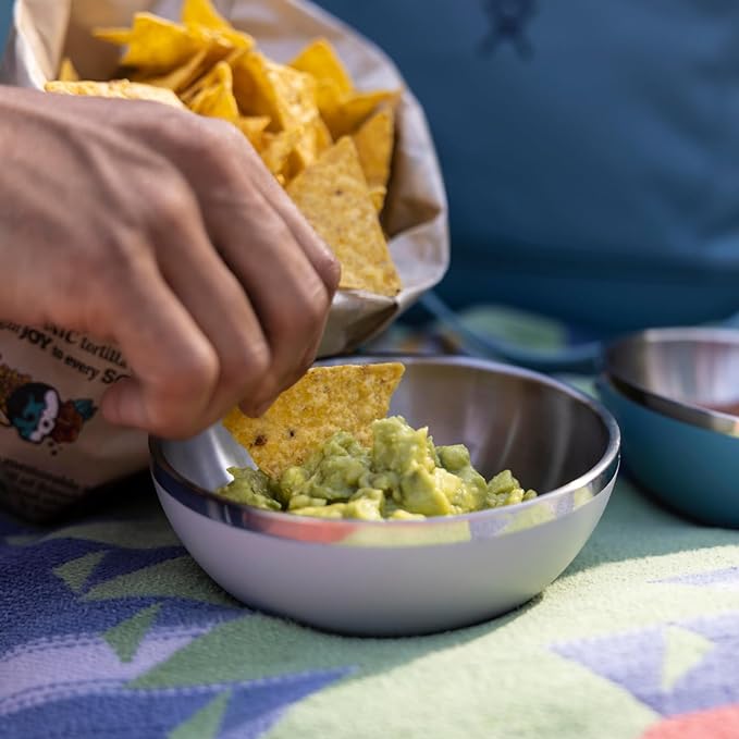 Hydro Flask Outdoor Kitchen Bowl - Stainless Steel Dinnerware Reusable Camping Gear Mess Kit - Dishwasher Safe, BPA-Free, Non-Toxic