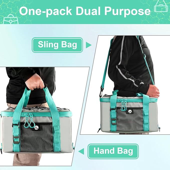 Paddle Board Cooler, Paddleboard Cooler Deck Bag with Detachable Bottle Opener, Paddle Board Accessories, Sup Cooler Bag for Beach, Camping, Kayaking, Travel
