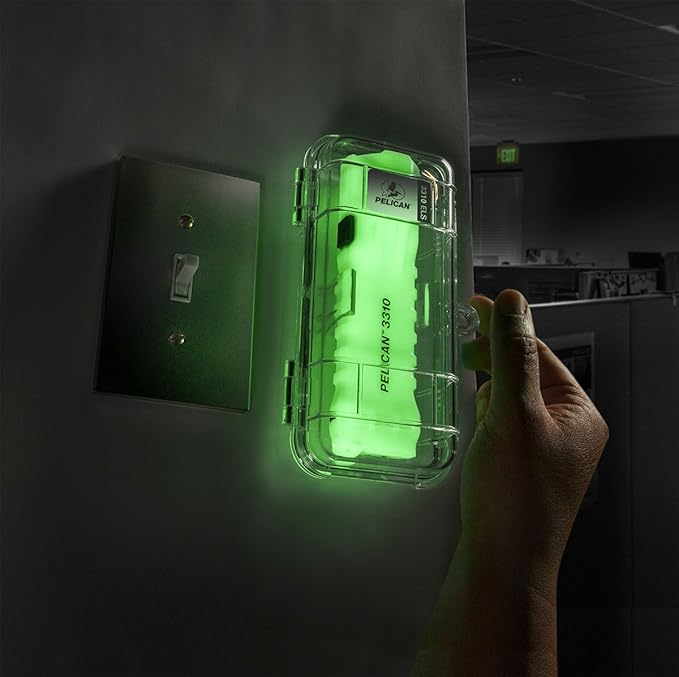 Pelican 3310ELS Emergency LED Flashlight with Case (Photo Luminescent Body)