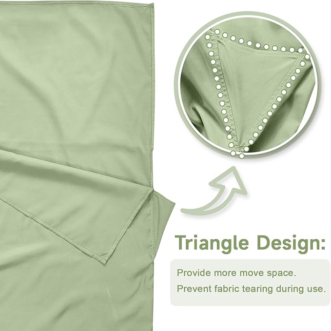 Sleeping Bag Liner, Sleep Sack Travel Sheets, Two-Way-Zipper Expose Feet Separately, Portable Single Camping Sheet for Hotel,Hostels,Business Trips