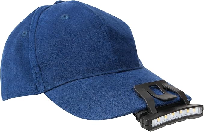 Performance Tool W2336 LED Hat Clip Light for Hands-Free Illumination with Rechargeable Battery and Adjustable Head