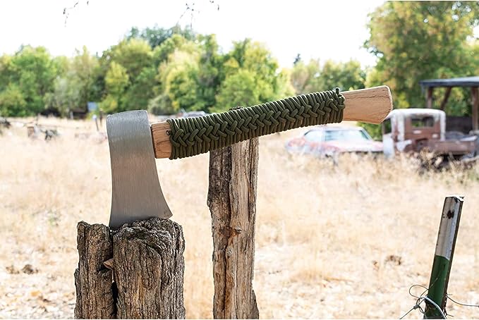 TOUGH-GRID Premium Camo Green Paracord 550 lbs Made in USA Outdoor Survival Nylon Rope Tactical Heavy Duty Strands Parachute Cord Used by US Military Type III Mil-Spec