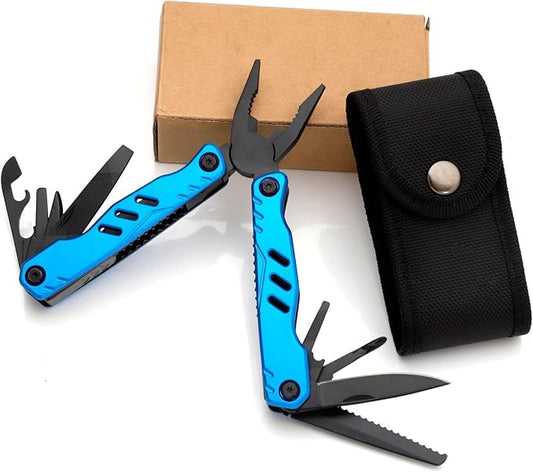 All In One Tool multi-tool 13-in-1 Multi-tool i Needle Nose Plier, Stripper, Wire Cutter,Bottle Opener,Can Lifter,Trumpet Screwdriver,Cross screwdriver,Saw blade,Large