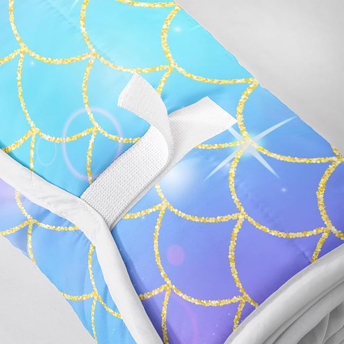 Space Nap Mat - Space Ship Galaxy Sleeping Bag with Removable Pillow - Daycare and Sleepovers Preschool Kindergarten Bedding Set for Kids Toddler Boys Girls