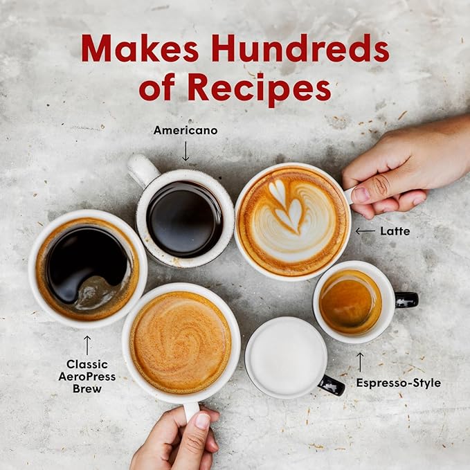 AeroPress Original XL Coffee Press – 3 in 1 brew method combines French Press, Pourover, Espresso. Full bodied, smooth coffee w/out grit or bitterness. Small portable coffee maker for camping & travel