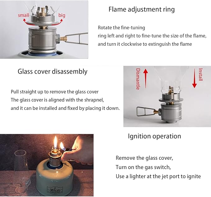 Outdoor Camping Atmosphere Lamp Retro Style Outdoor Lighting Candle Lamp Warehouse Gas Lamp T-1