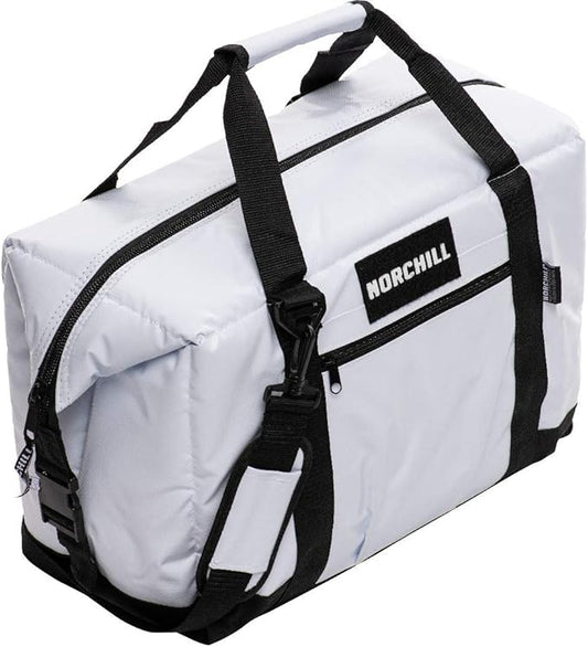 NorChill Soft Coolers 12 Can Insulated Marine Boatbag Soft Sided Cooler, White