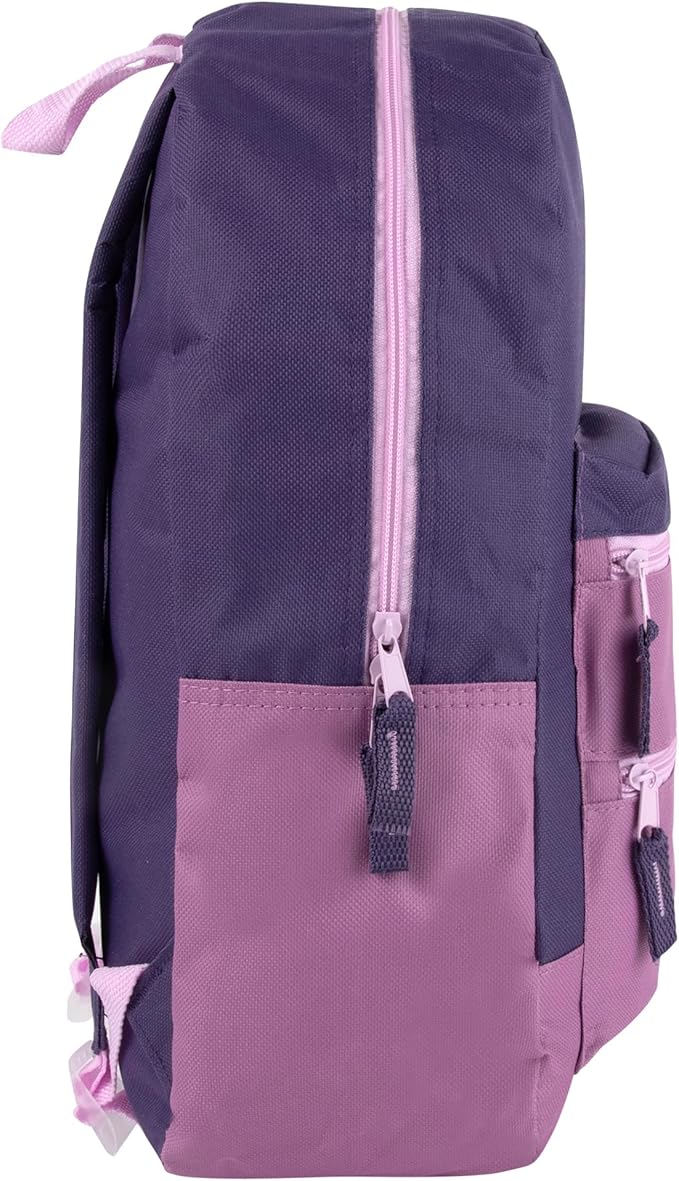 Trail maker Multi Pocket Multicolor Backpack with Adjustable Padded Straps