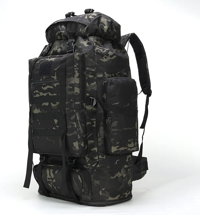 Hiking Backpack for Men 70L/100L Camping Backpack Military Rucksack Molle 3 Days Assault Pack for Climbing