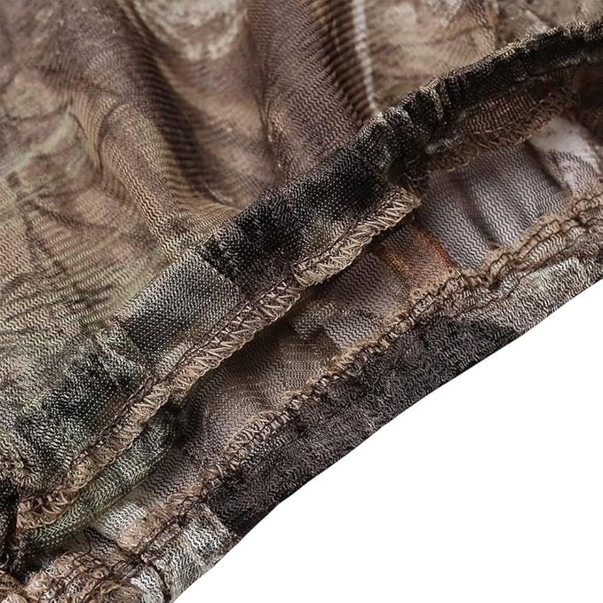 2 Packs Camo Mosquito Head Nets Gnats Face Netting for Any Outdoor Activities Works Over Most Hats