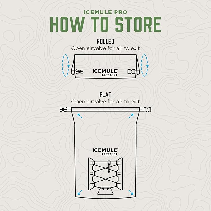ICEMULE Pro Collapsible Backpack Cooler – Hands Free, 100% Waterproof, 24+ Hours Cooling, Soft Sided Cooler