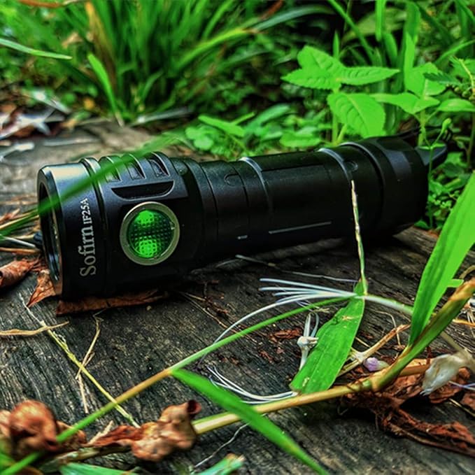 sofirn IF25A Flashlight High Lumens with 3800 Lumens, Rechargeable Flashlight with 4X SST20 4000K LED 95 High CRI, Anduril UI 2, for Camping, Hiking, Fishing