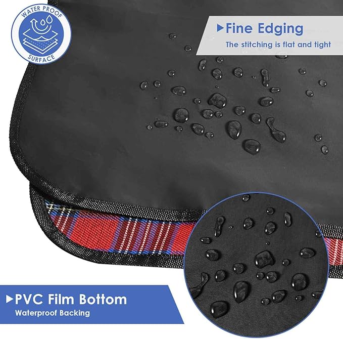 GIVERARE Picnic Beach Blanket, 99x60in XL Sandfree Waterproof Outdoor Camping Blankets, Quick Drying Family Mat, Portable Extra Large Mats for Travel, Hiking, Music Festival, Lawn