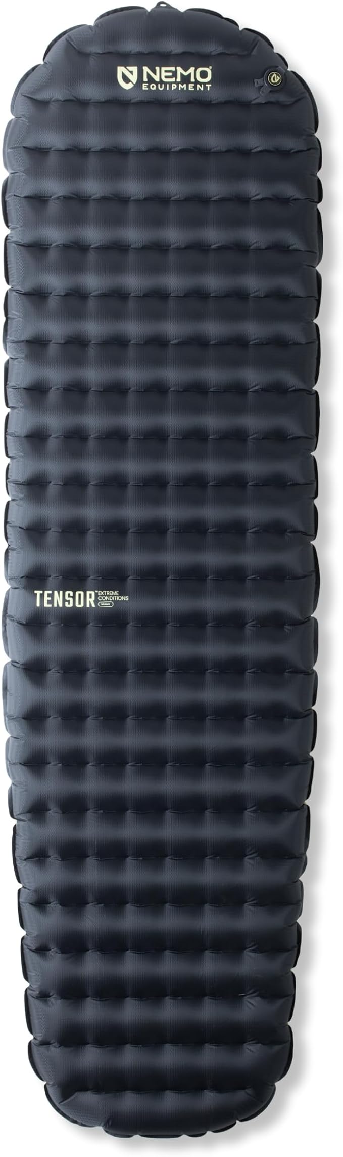 NEMO Equipment Tensor Extreme Conditions Sleeping Pad - Regular Mummy (72" x 20) - Black/Birch Bud/Citron