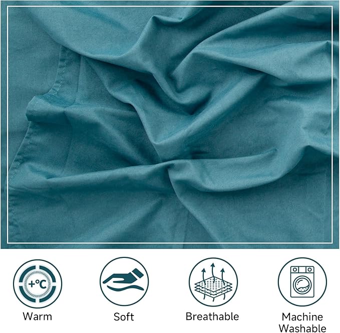 Sleeping Bag Liner,Travel Sheets & Adult Sleep Sack for Backpacking,Hotels & Hostels,Lightweight Single Camping Sleeping Bag Liners for Travel