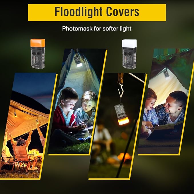 BORUIT V20 Small Powerful Flashlight 1000LM with 365nm UV, Red Blue Green Warm Light, 180° Swivels, 110dB Buzzer - Mini Keychain Pocket Rechargeable LED Flashlights USB EDC Clip Flash Light Black