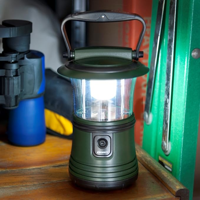 Dorcy 200 Lumen Rugged Camping Lantern with Amber Night Light Mode , Green , samsung - 22629