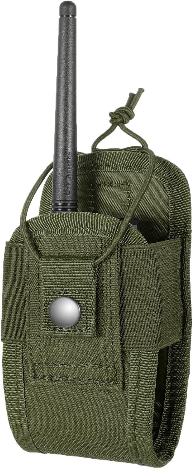 FRTKK Tactical Radio Holder Radio Holster Molle Radio Pouch Universal Radio Case Military Heavy Duty Radio Bag for Police Firefighter Two Ways Walkie Talkies Vest
