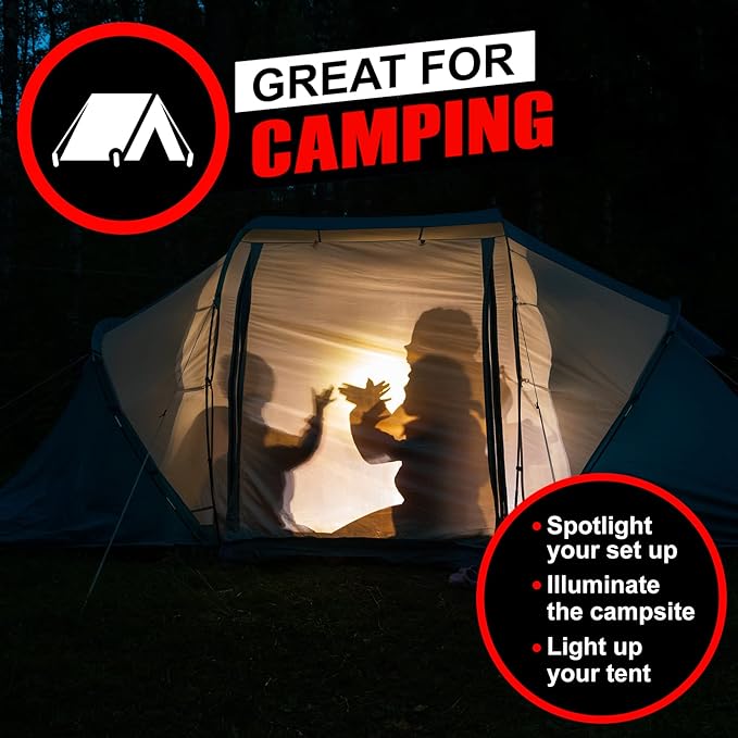 GearLight LED Flashlight Bright, Zoomable Tactical Flashlights with High Lumens and 5 Modes for Emergency and Outdoor Use -Camping Accessories -S1000