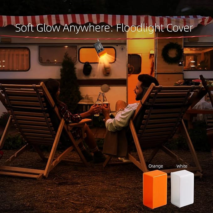 APLOS V20 Small Powerful EDC Flashlight with Multi-Color COB Light, 1000LM USB C Rechargeable IP67 Mini Keychain Flash Light with 180° Head Rotary, Two-Way Clip, Magnet, Camping Light Shade (White)