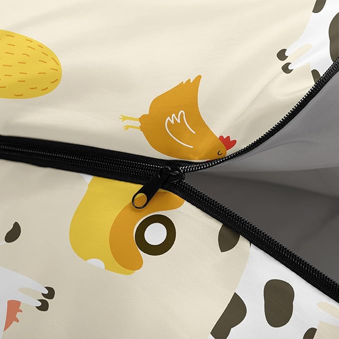 Kids Sleeping Bag for Boys Girls,Cute Puppy Print-Lightweight Warm Portable Outdoor Indoor-Waterproof Cold Weather Resistant Sleeping Bag for Camping Hiking