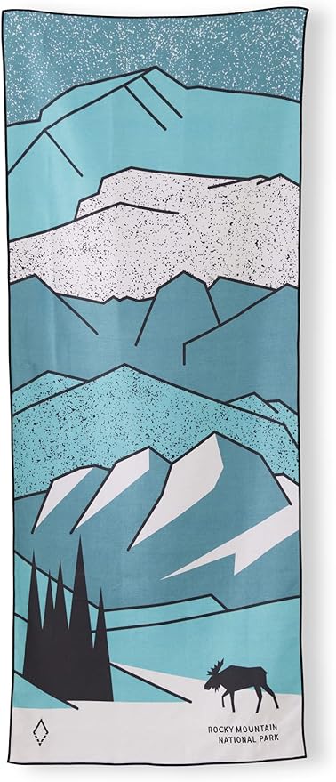 Nomadix Original Towel - Perfect for Beach, Pool, Travel, Camping, Yoga - Made with Recycled Materials - Super Absorbent - Sand Resistant