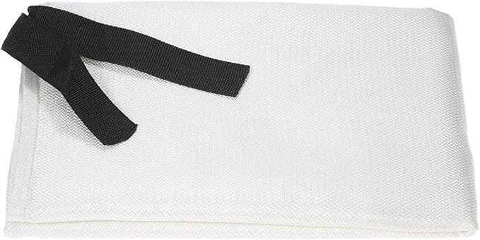 Emergency Survival Fiberglass Fire Blanket Shelter Safety Cover Ideal for The Kitchen, Fireplace, Grill, car, Camping (70x70 in)