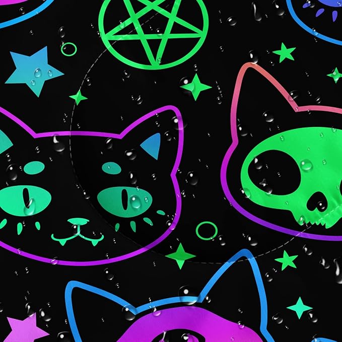 Axolotl Colorful Cats 3 Season Sleeping Bag for Kids, Girls, Teens - Warm and Cool Weather Pet Animal Theme, Waterproof Lightweight for Traveling, Outdoors Camping Equipment