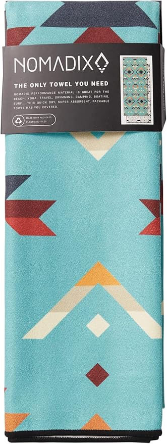 Nomadix Original Towel - Perfect for Beach, Pool, Travel, Camping, Yoga - Made with Recycled Materials - Super Absorbent - Sand Resistant - 72.5x30