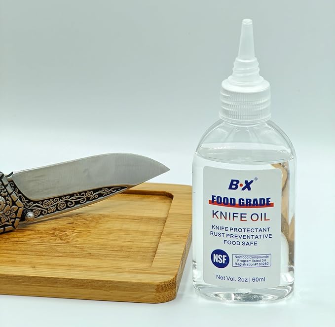 Camping Knife Oil for Honing, Maintaining, Clearning Camping Knives