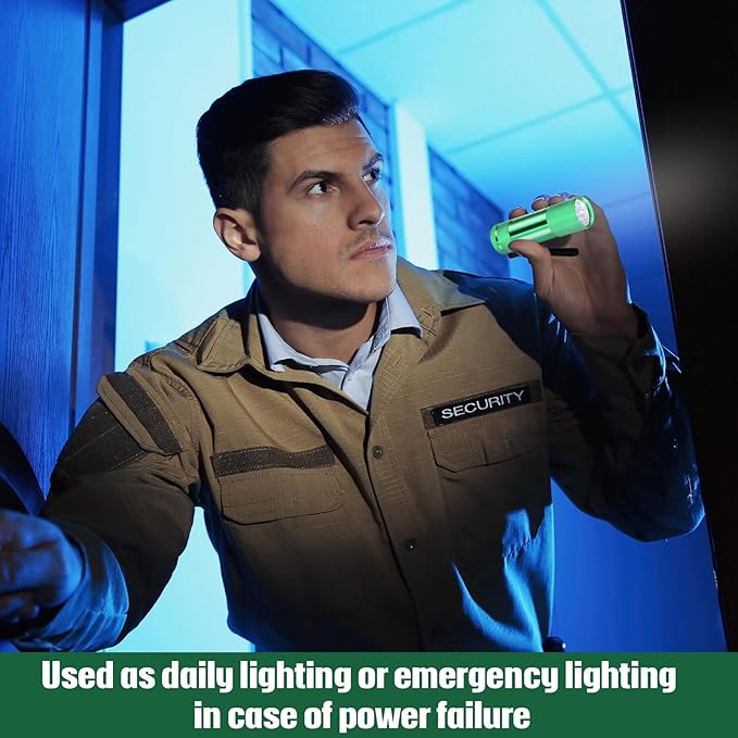 VIHOSE 32 Pcs Mini Flashlights Bulk, Bright Aluminum Handheld Flash Light with Lanyard, Small LED Flashlights for Kids Night Reading Emergency Hurricane Camping Hiking Party Favors(Green)