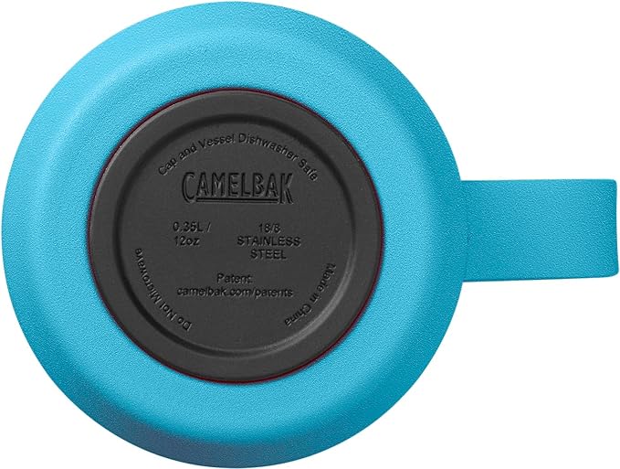 CamelBak Horizon 12oz Camp Mug - Insulated Stainless Steel - Tri-Mode Lid - Nordic Blue