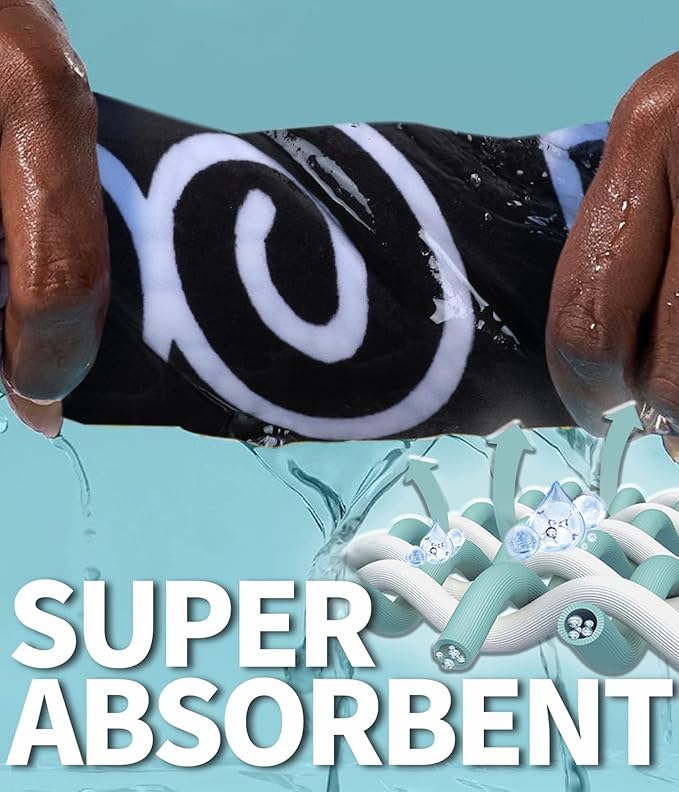 Microfiber Beach Towel – Quick Dry Lightweight Sand Free Oversized Large Towel Accessories Travel Must Swim Pool Yoga Camping Summer Cruise Ship Essentials Compact Sandproof Gift Art Mandala(71" 32")