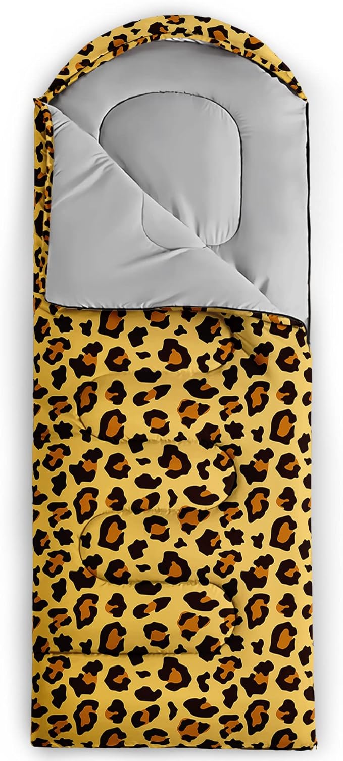 BSNTHO Camping Sleeping Bags,3 Season Warm & Cool Weather,Lightweight,Waterproof Sleeping Bags for Adults & Kids,Traveling,and Outdoors,Camping Gear Equipment