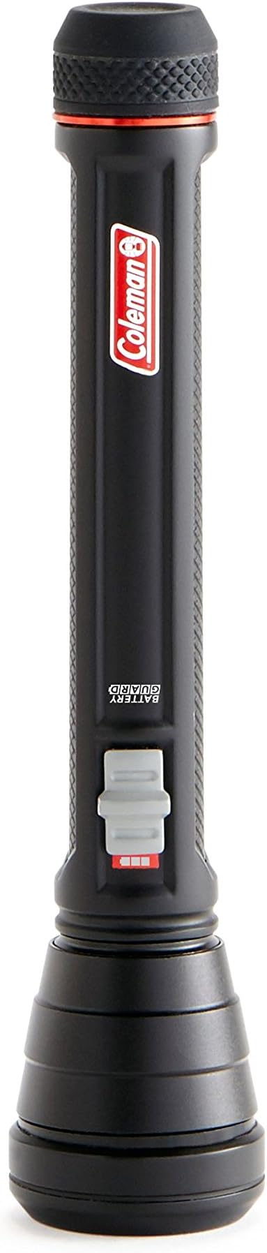 Coleman LED Flashlight with BatteryGuard Technology, Strong & Lightweight Water-Resistant Flashlight with Extra Drop Protection, Up to 25% More Battery Life than Traditional Flashlights