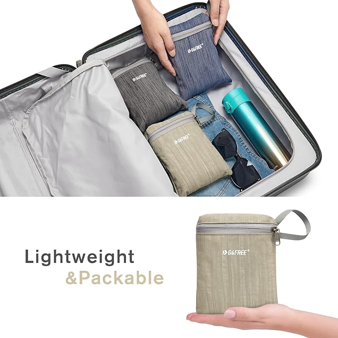 G4Free 10L/15L Hiking Backpack Lightweight Packable Hiking Daypack Small Travel Outdoor Foldable Shoulder Bag