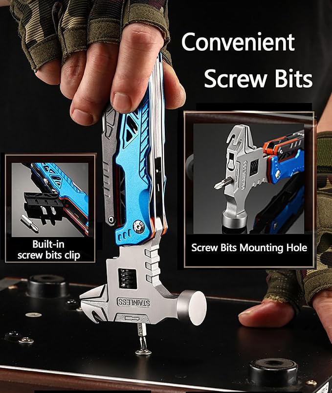 Multitool for Camping Hiking Survival
