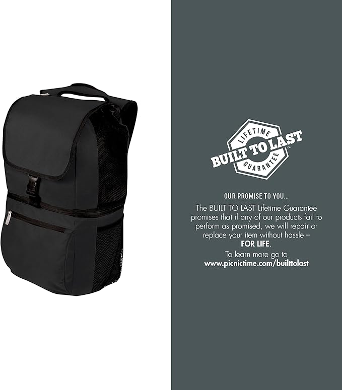 PICNIC TIME NFL Zuma Backpack Cooler, Soft Cooler Backpack, Lunch Cooler
