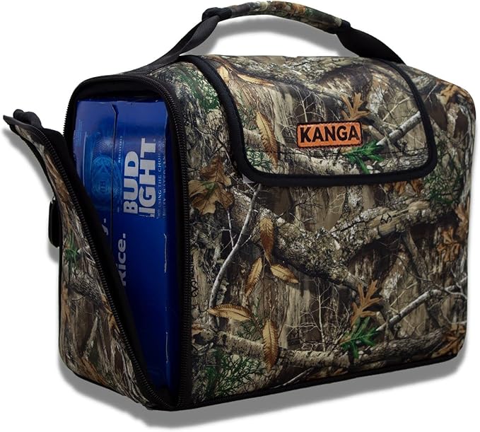 Kanga Insulated Cooler Bag - Soft Cooler Bag - Can Beer and Seltzer Drink Cooler - Insulated and Durability Tested - Kanga Kase Mate